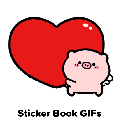 I Love You Sticker by Sticker Book iOS GIFs