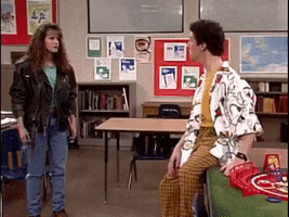 Saved By The Bell Screech GIF