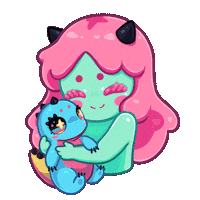 Girl Love Sticker by Okokume