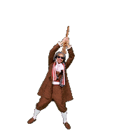 Holding Hold On Sticker