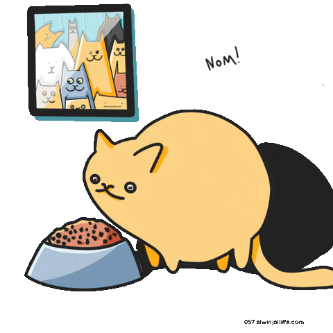 Big Cat Sticker by alwinjolliffe.com