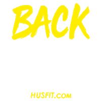 Back Day Sport Sticker by Husfit