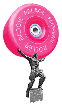 Art Fun Sticker by Flipper's Roller Boogie Palace