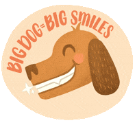 Happy Big Dog Sticker by Big Dog Pet Foods