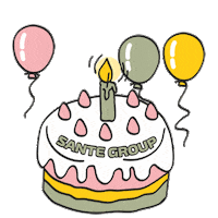 Party Birthday Sticker by Greenovea