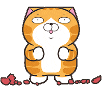 Sad Cat Sticker by MochiDad