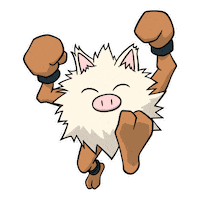 Gen 1 Fighting Sticker by Pokémon