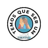 Temos Que Ser Um Sticker by Crefito-2