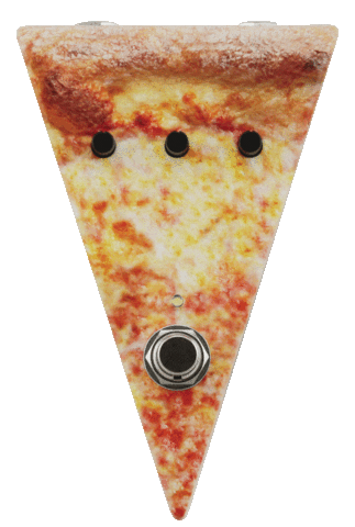 Guitar Pedal Pizza Sticker by BIG EAR pedals