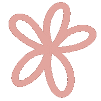Pink Flower Sticker