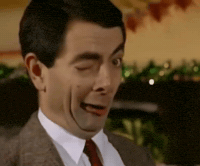 Mr Bean Christmas GIF
