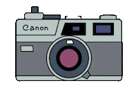 fr3udi film analog camera old Sticker