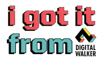 digitsph dw digitalwalker digitalwalkerph igotitfromxdw Sticker