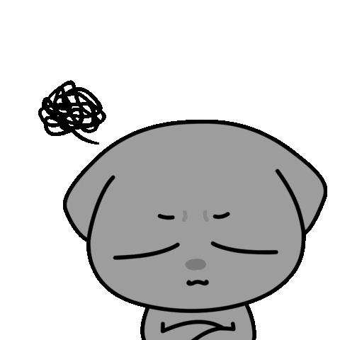 Thinking Sticker