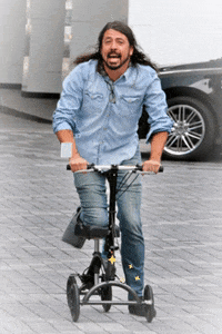RentAKneeWalker knee scooter knee walker david grohl medical scooter GIF