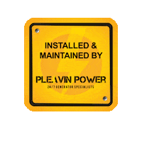 pleavinpower generators the generator specialists pleavin generator specialists Sticker