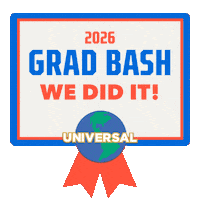 Universal Orlando Resort Graduation Sticker by Universal Destinations & Experiences