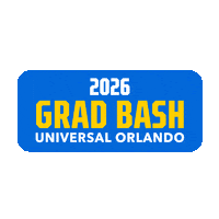 Universal Orlando Resort Graduation Sticker by Universal Destinations & Experiences