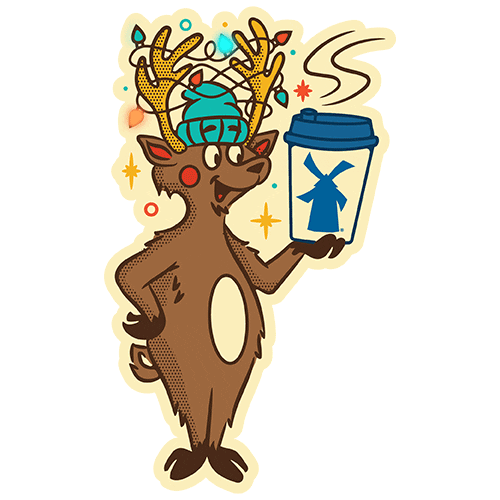 Christmas Drink Sticker by Dutch Bros Coffee