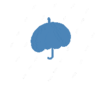 Weather 雨 Sticker