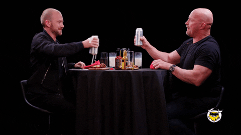 Steve Austin Wings GIF by First We Feast: Hot Ones