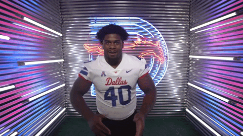 College Football Sport GIF by SMU Football