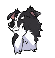 Confused Dog Sticker
