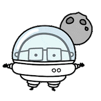 Buixots astronaut lonely teacher william Sticker