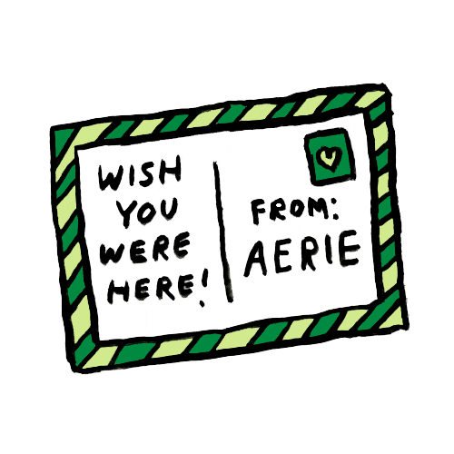 Wish You Were Here Post Sticker by Aerie