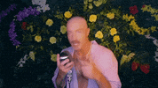 flowers singing GIF