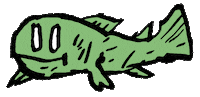 Big Fish Pez Sticker