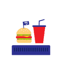 Foodak food movie netflix hungry Sticker
