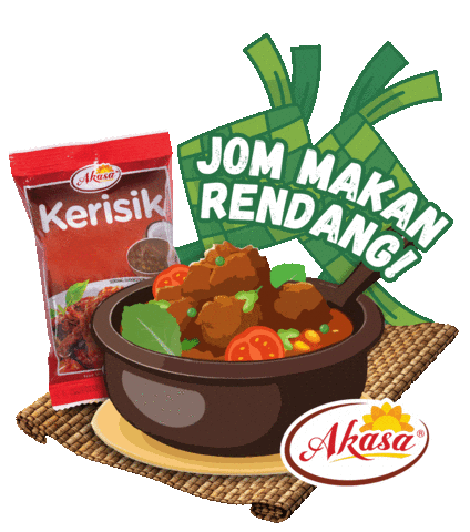 akasa_malaysia giphyupload rendang akasaraya akasamalaysia Sticker