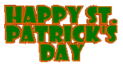 St Patricks Day Irish Sticker by OpticalArtInc.