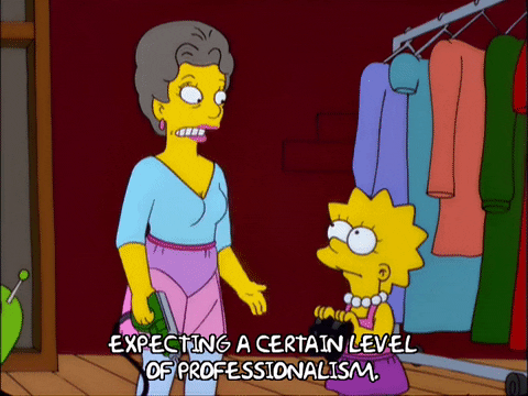 talking lisa simpson GIF