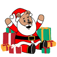Merry Christmas Love Sticker by Meme World of Max Bear