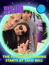 vrarcade GIF by Taco Bell VR Arcade