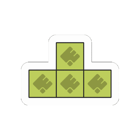 Tetris Sticker by Faculdade EnsinE
