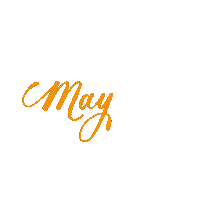 Orange May Sticker by Gazing Through Glass