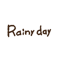 雨 あめ Sticker