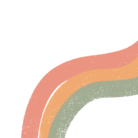 avacadosart giphyupload rainbow doodles border Sticker