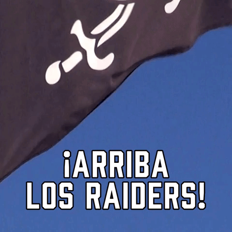 ¡Arriba los Raiders!