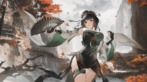 Girl Manga GIF