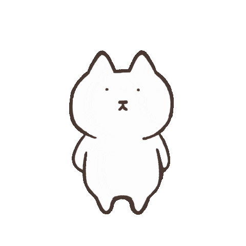 unoki giphyupload dance cat ねこ Sticker