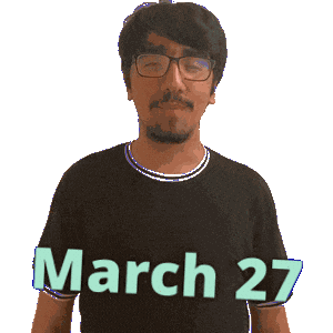 March Sticker