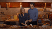 Cooking Together Victor Webster GIF by Hallmark Channel
