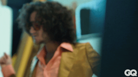 GQME giphyupload dancing fashion comedy GIF