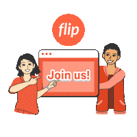 lifeatflip life flip career join us Sticker