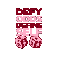 maisonsaintcharles chuck mason defy odds define self Sticker