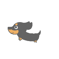 Pet Dachshund Sticker
